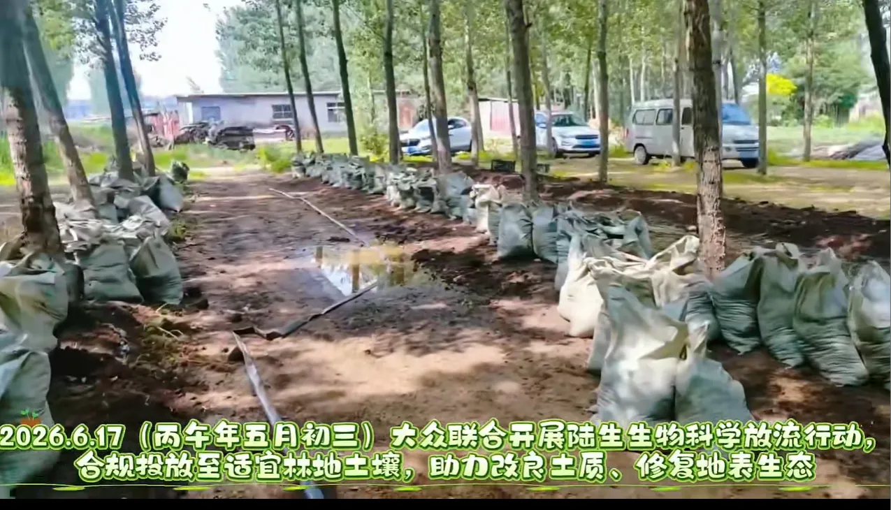 大众联合开展陆生生物科学放流活动